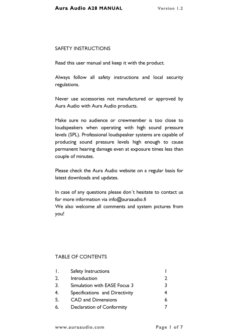 Aura Audio A28 manual