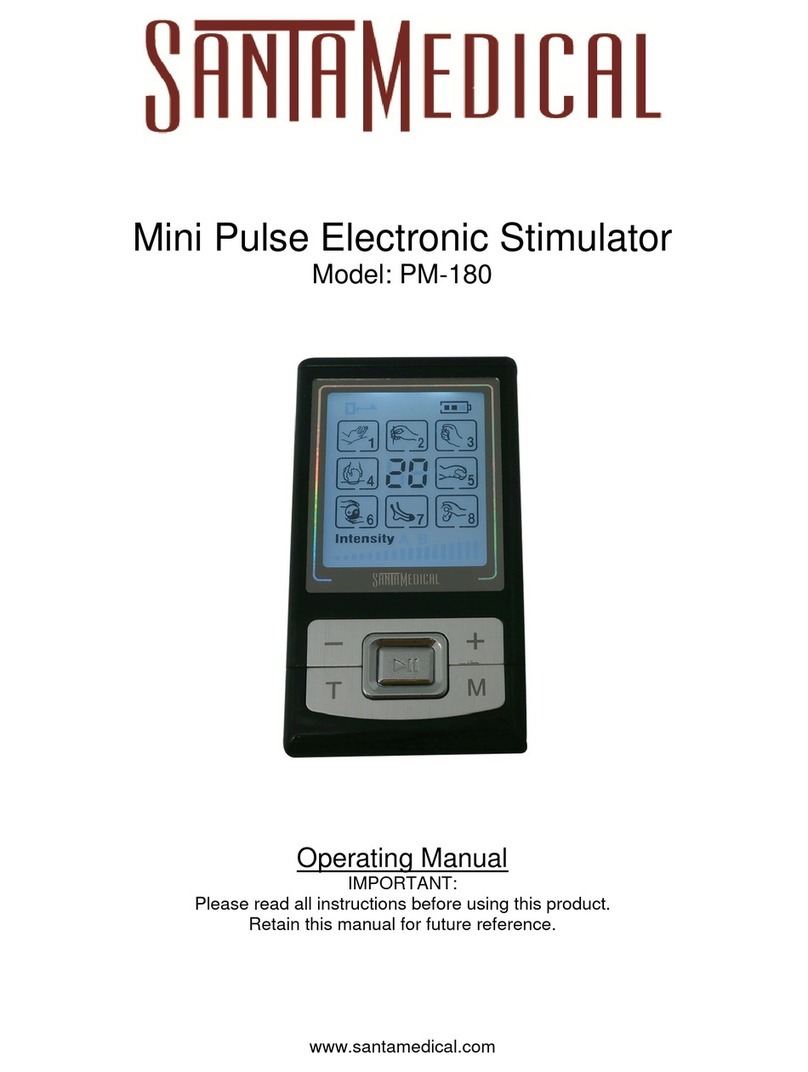 SantaMedical PM-180 operating manual SantaMedical PM-180 operating manual