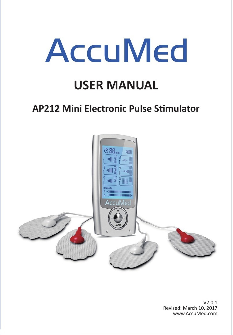 AccuMed AP212 user manual