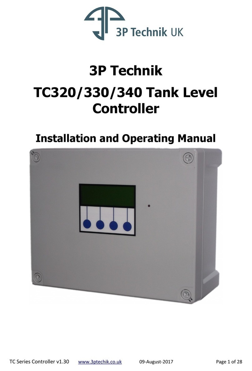 3P Technik TC320 Installation and operating manual