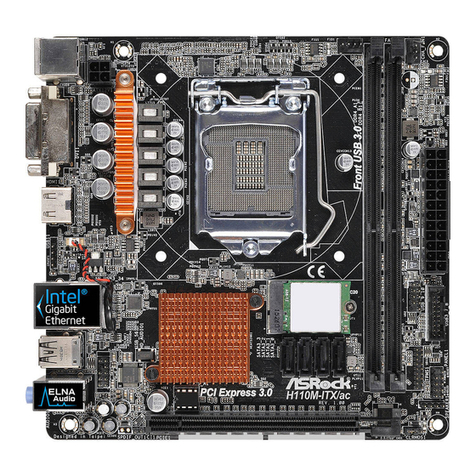 ASROCK H110M-ITX/ac User manual