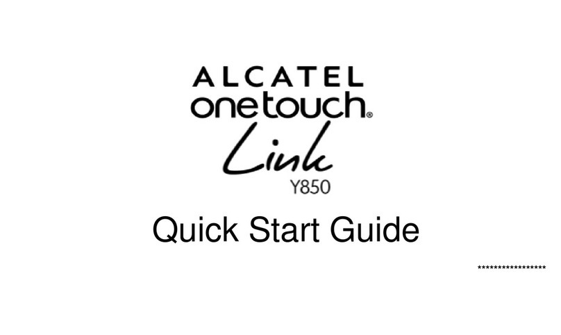 Alcatel ONE TOUCH Y280 User manual Alcatel ONE TOUCH Y280 User manual