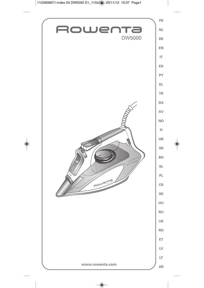Rowenta DW5000 user manual