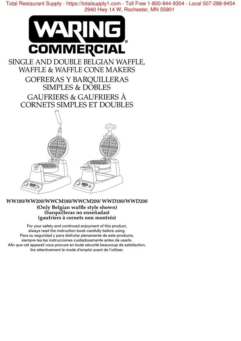 Waring WW200 User manual