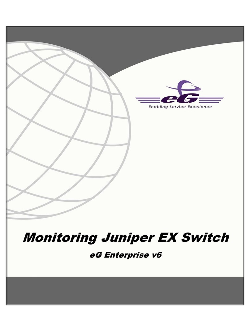 EG Juniper EX manual