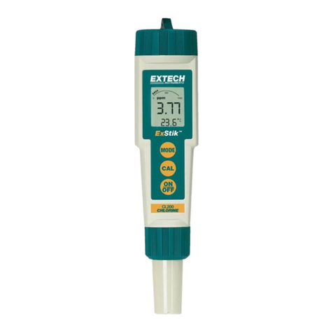 Extech Instruments ExStik CL200 User manual