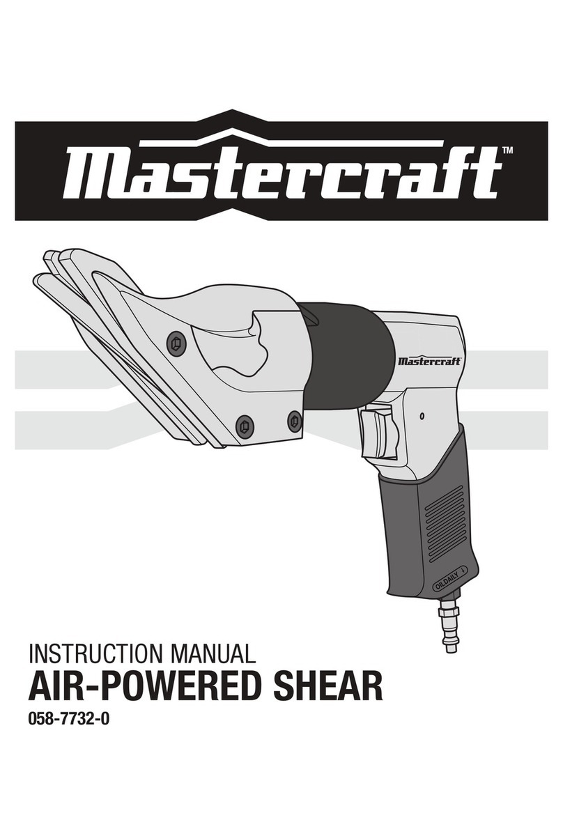 MasterCraft 058-7732-0 instruction manual