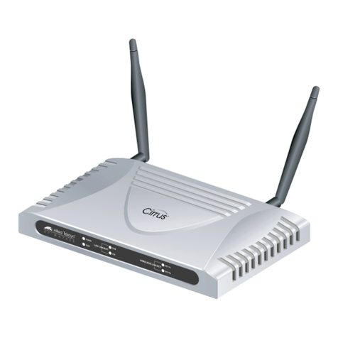 Allied Telesis AT-WA7400 installation guide