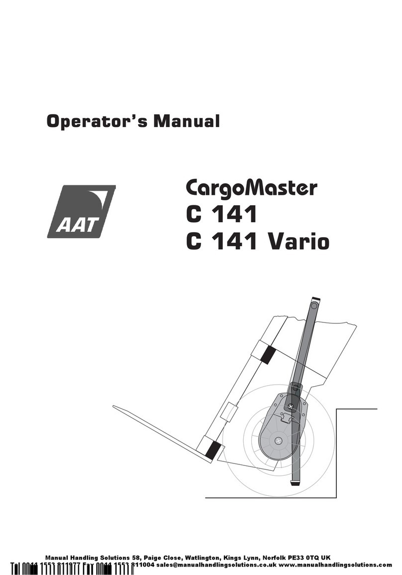 AAT cargomaster C 141 Operator's manual