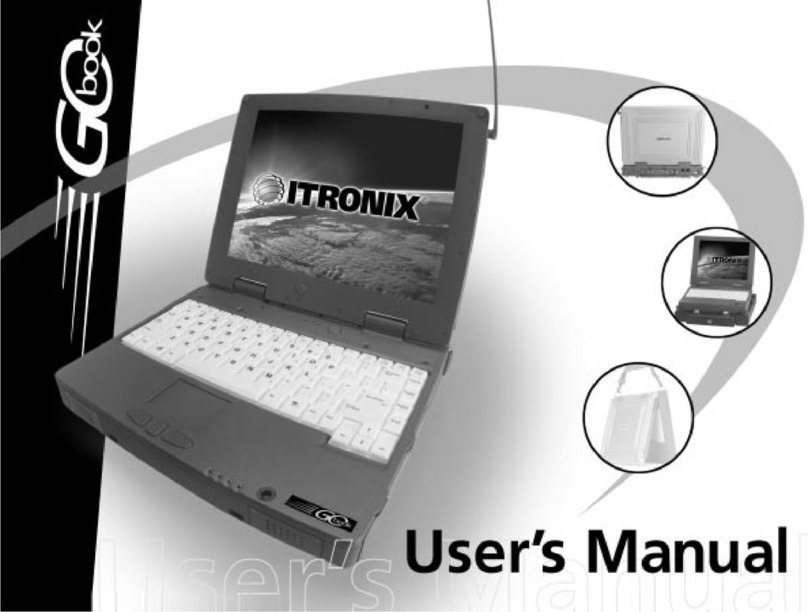 Itronix GoBook (IX250) User manual