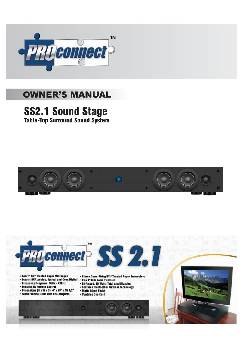 PRO connect SS2.1 owner's manual