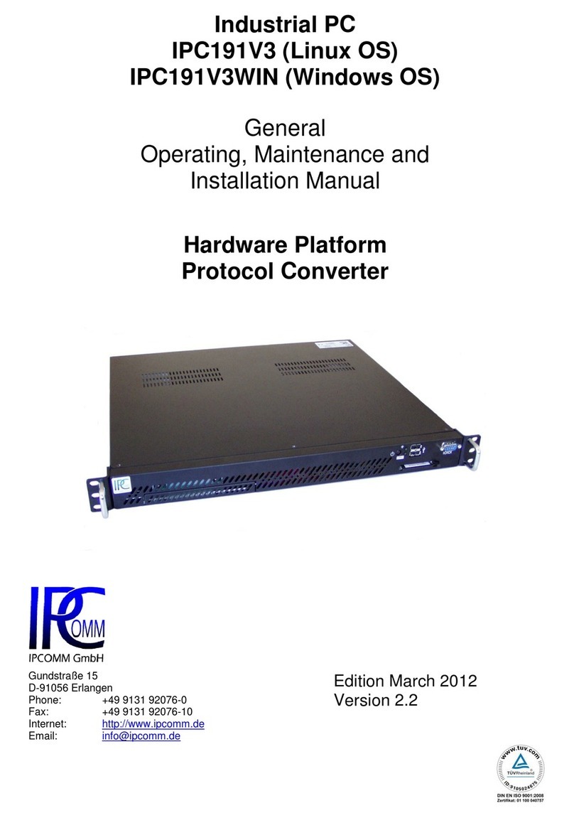IPCOMM IPC191V3 User manual