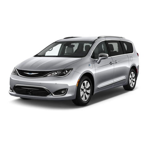 Chrysler Pacifica Hybrid 2018 User manual