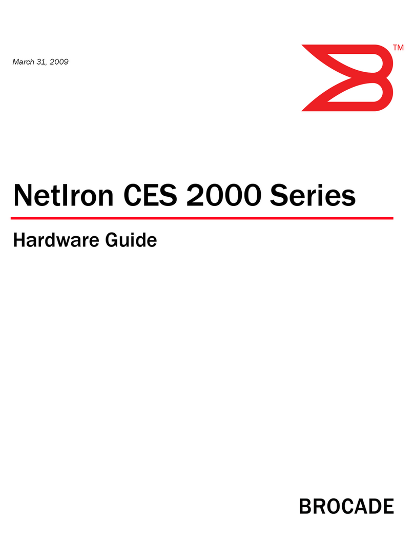 Brocade Communications Systems NetIron CES 2000 Series Installation instructions