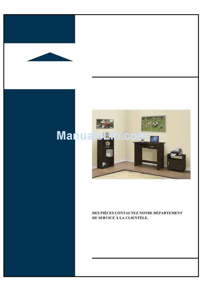 Monarch Specialties I 7102 Assembly instructions