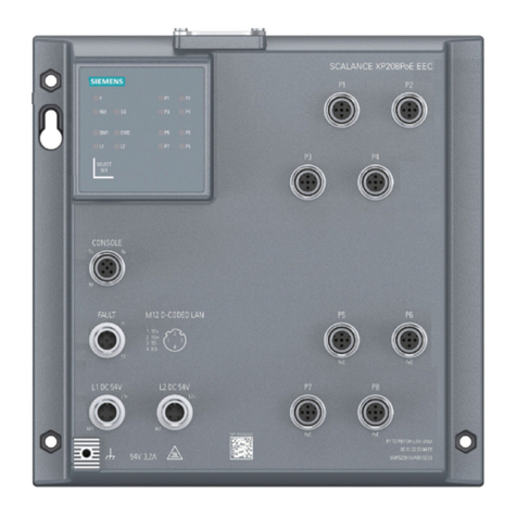 Siemens SCALANCE XP-200 User manual