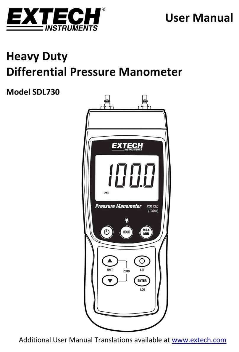 Extech Instruments SDL730 User manual