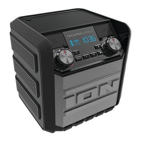 ION TAILGATER GO User manual
