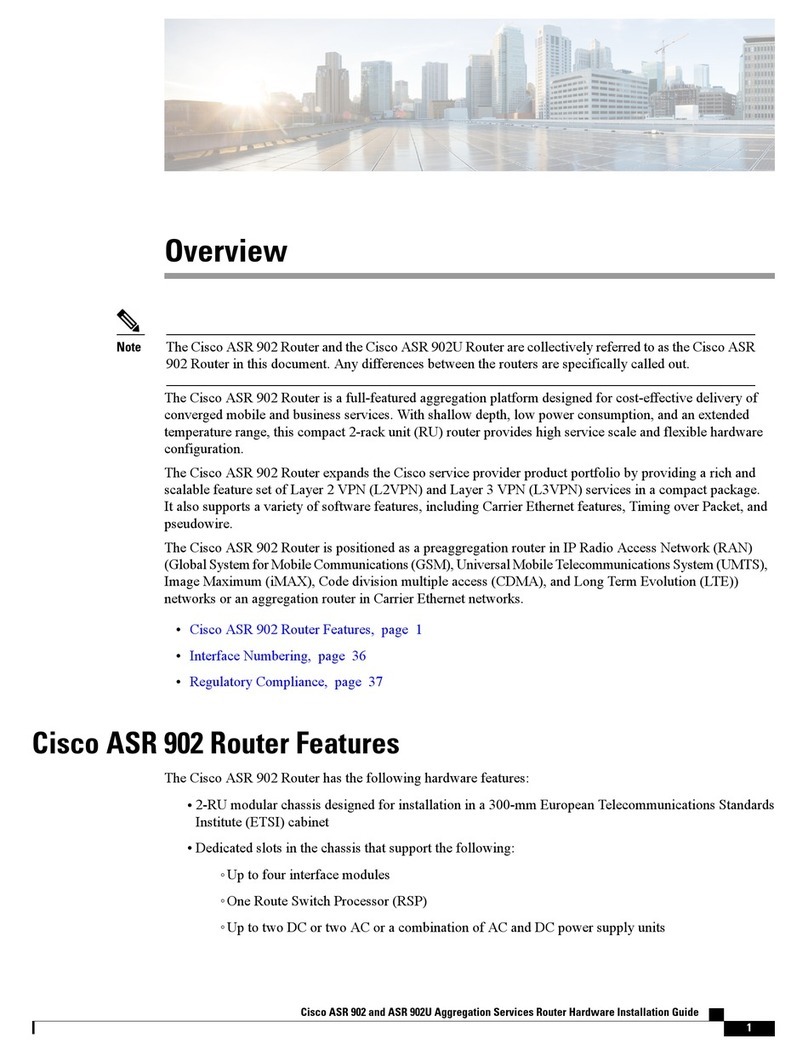 Cisco ASR 902 Manual Cisco ASR 902 Manual