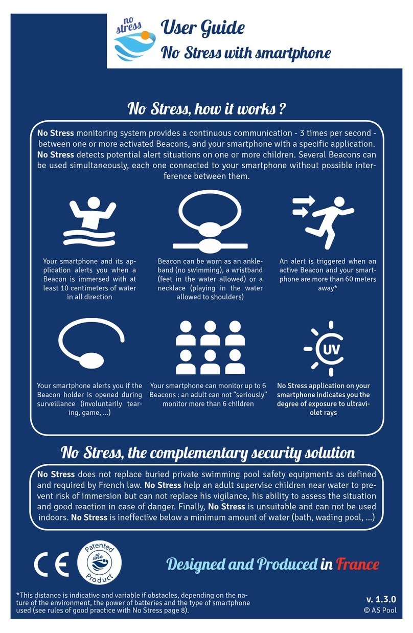As Pool NO STRESS user guide