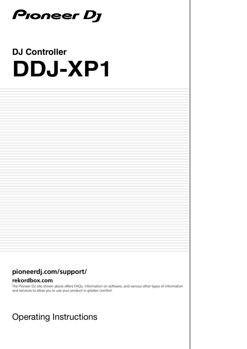 PIONEER DJ DDJ-XP1 operating instructions