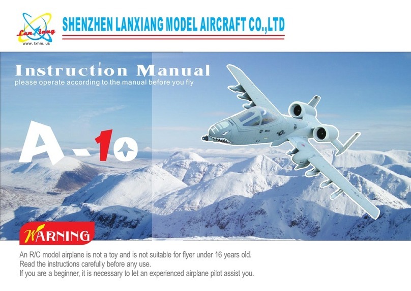 Shenzhen Lanxiang Model Aircraft A-10 instruction manual Shenzhen Lanxiang Model Aircraft A-10 instruction manual
