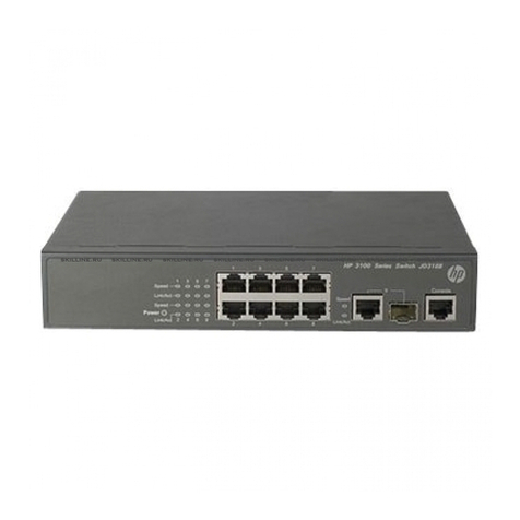 HP A3100-8 v2 EI User manual