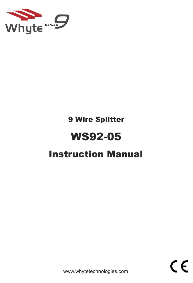 Whyte WS92-05 instruction manual