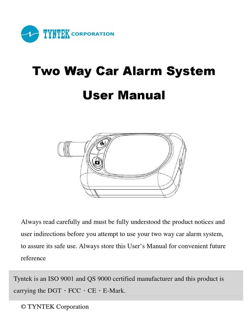 TYNTEK 9500RC1 user manual