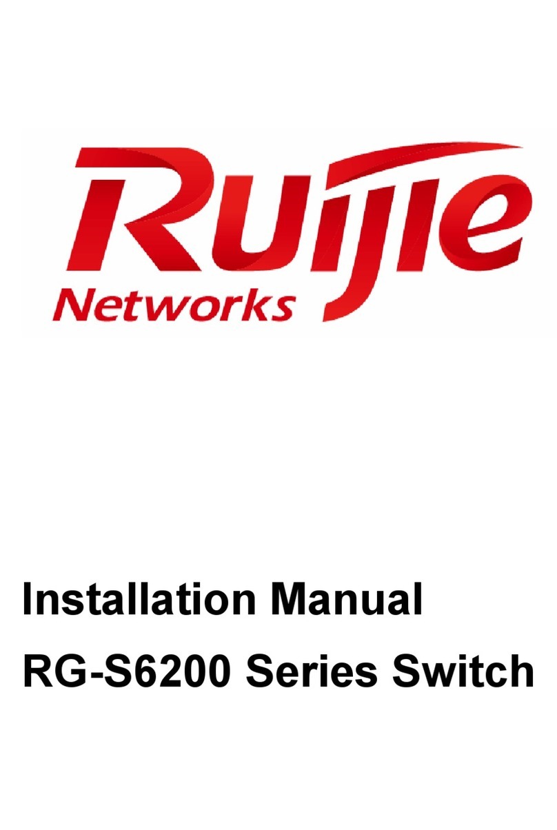 Ruijie Networks RG-S6200 Series User manual