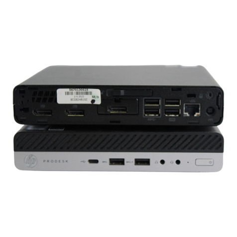 HP EliteDesk 800 Operating and maintenance manual