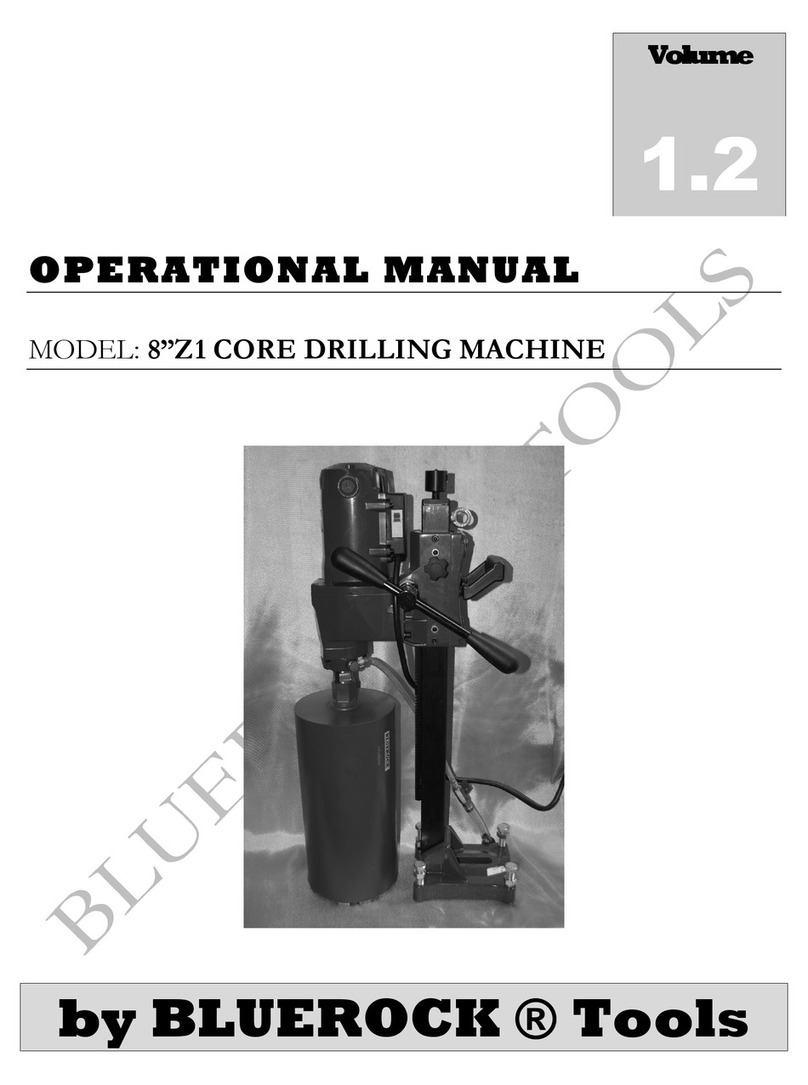 Bluerock Tools 8"Z1 Quick start guide Bluerock Tools 8"Z1 Quick start guide