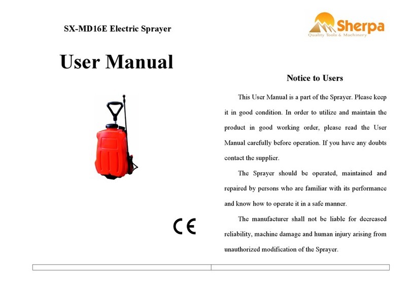Sherpa SX-MD16E user manual