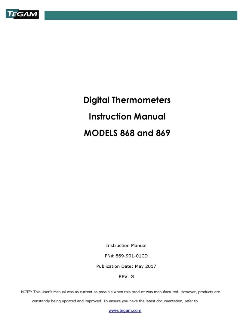 Tegam 868 instruction manual Tegam 868 instruction manual