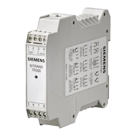 Siemens sitrans tr300 manual