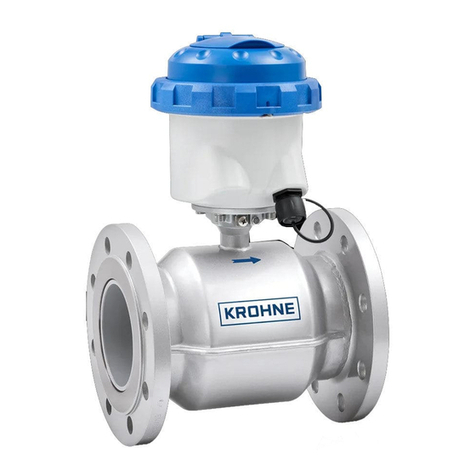 KROHNE WATERFLUX 3070 User manual