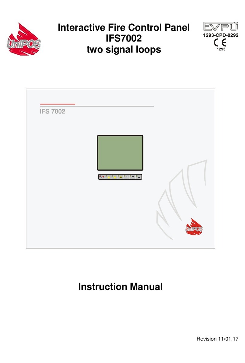 UniPOS IFS7002 instruction manual