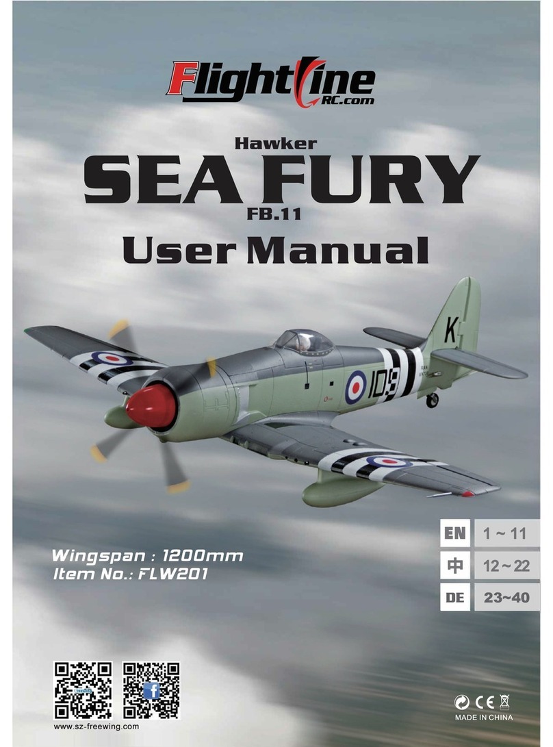 Hawker Sea Fury user manual