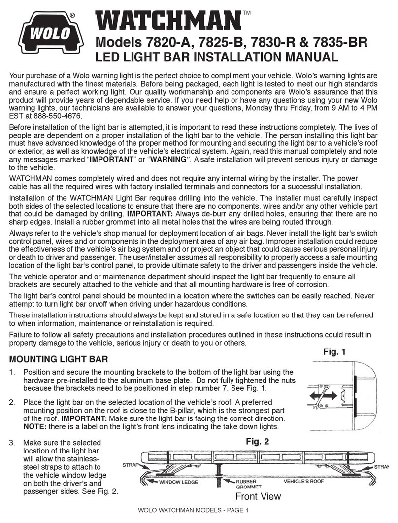 Watchman 7820-A installation manual
