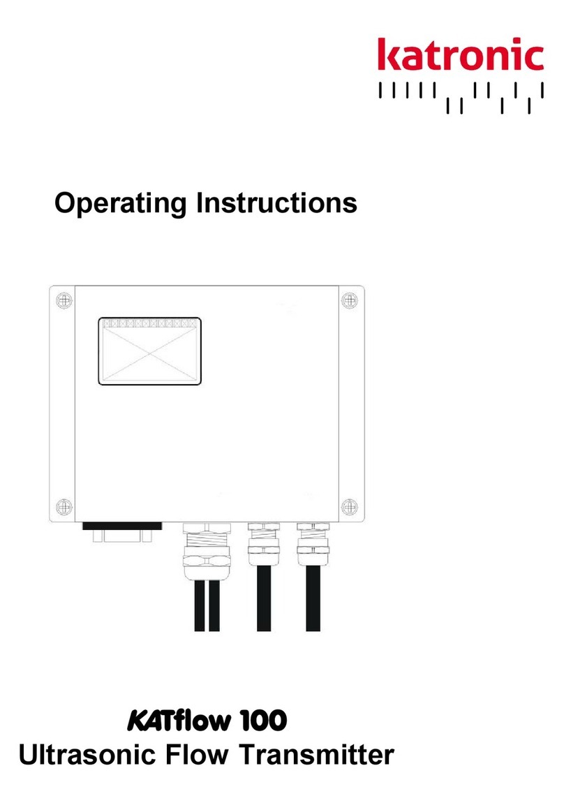 Thorne & Derrick KATflow 100 operating instructions
