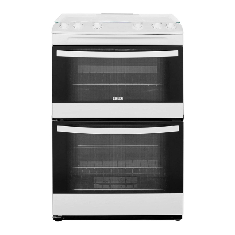 Zanussi ZCG63TC0BA User manual