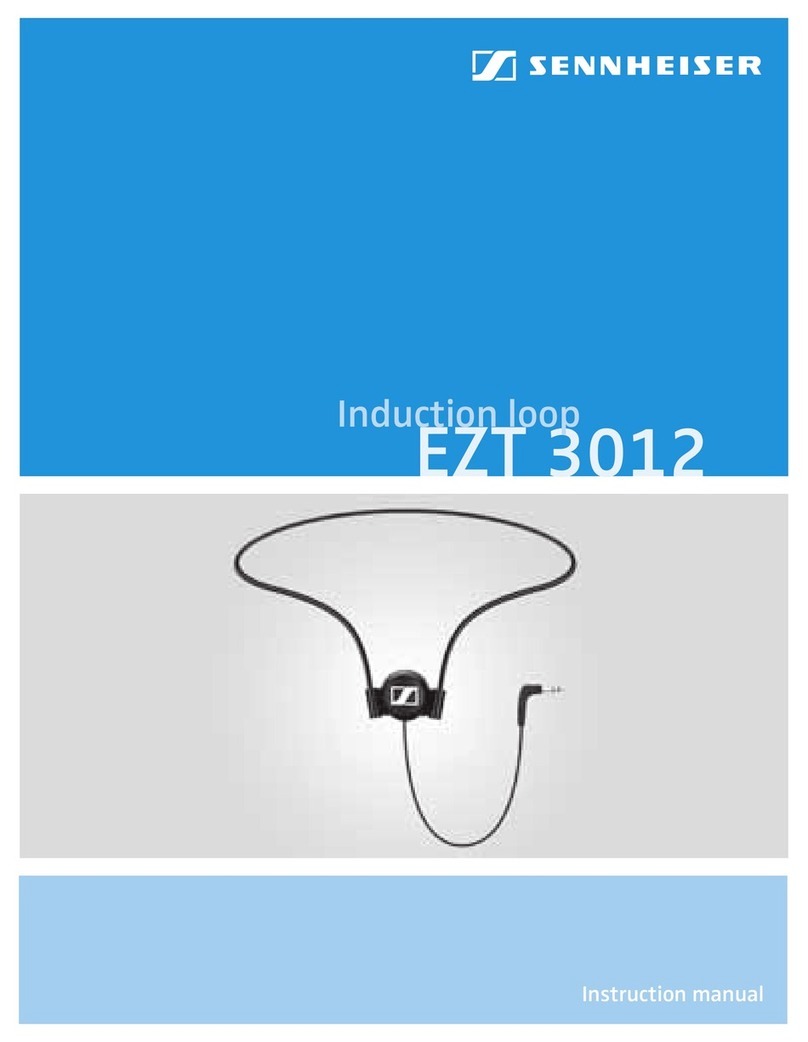 Sennheiser EZT 3012 instruction manual