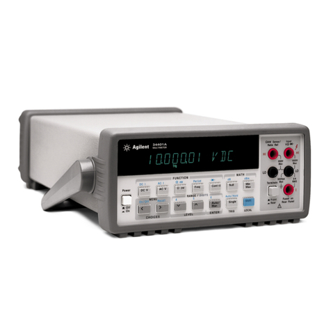 Keysight 34401A User manual