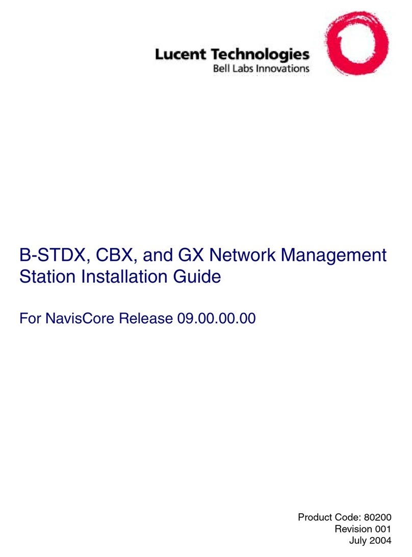 Lucent Technologies B-STDX installation guide Lucent Technologies B-STDX installation guide