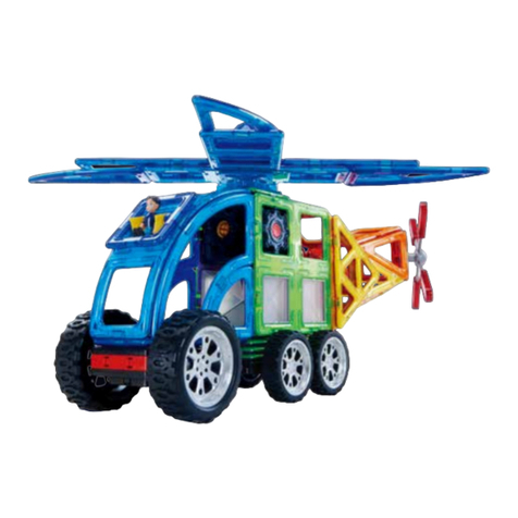 Magformers Brain Master Set Guide book