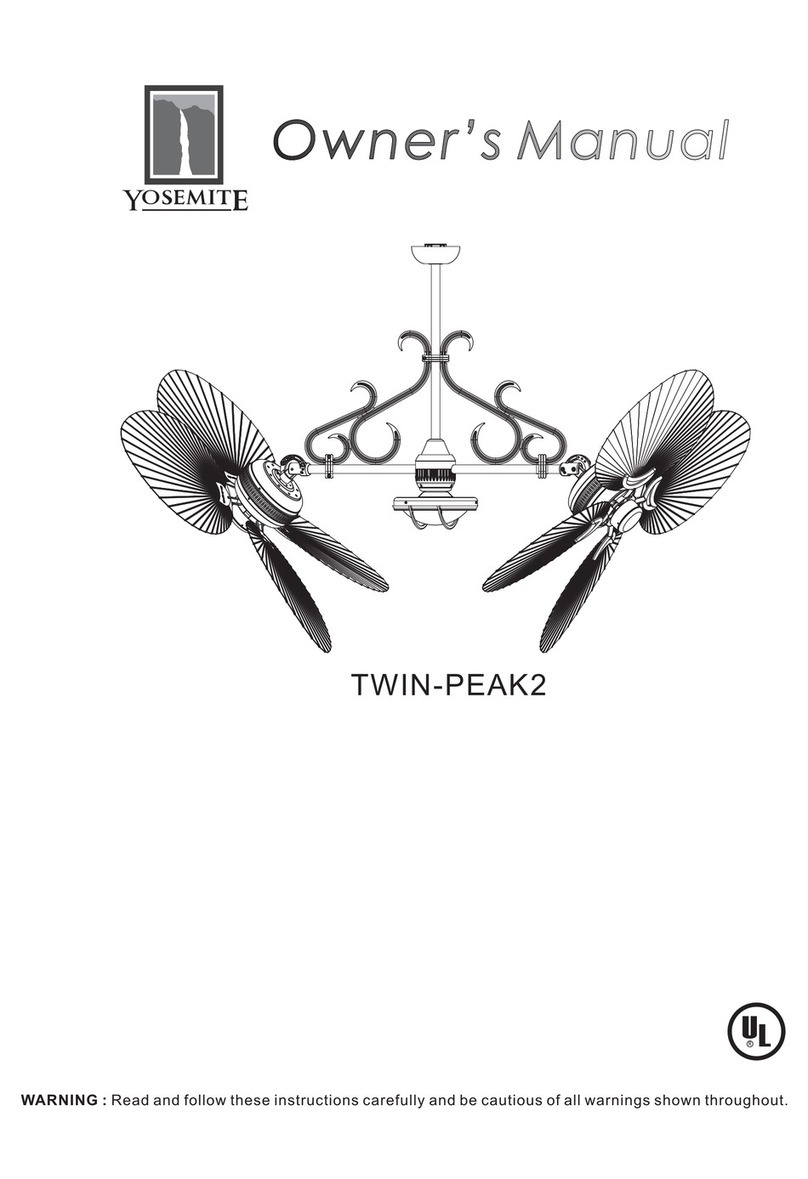 Yosemite TWIN-PEAK2 User manual