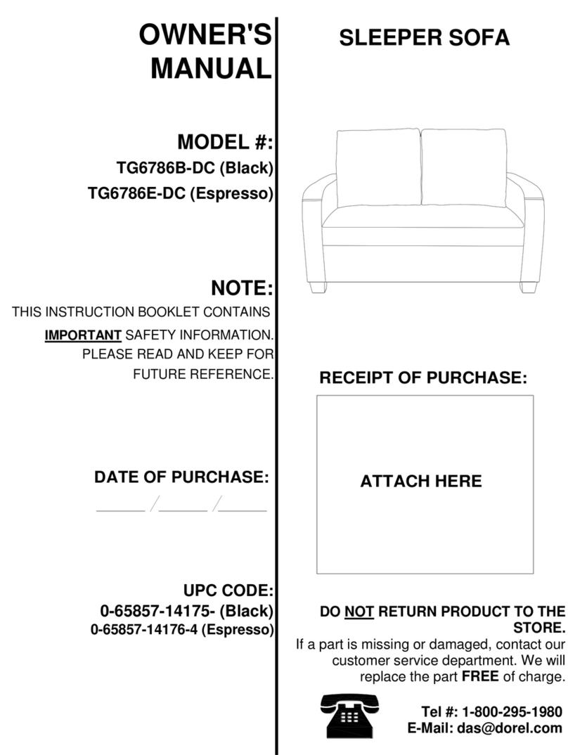 Dorel TG6786B-DC User manual Dorel TG6786B-DC User manual