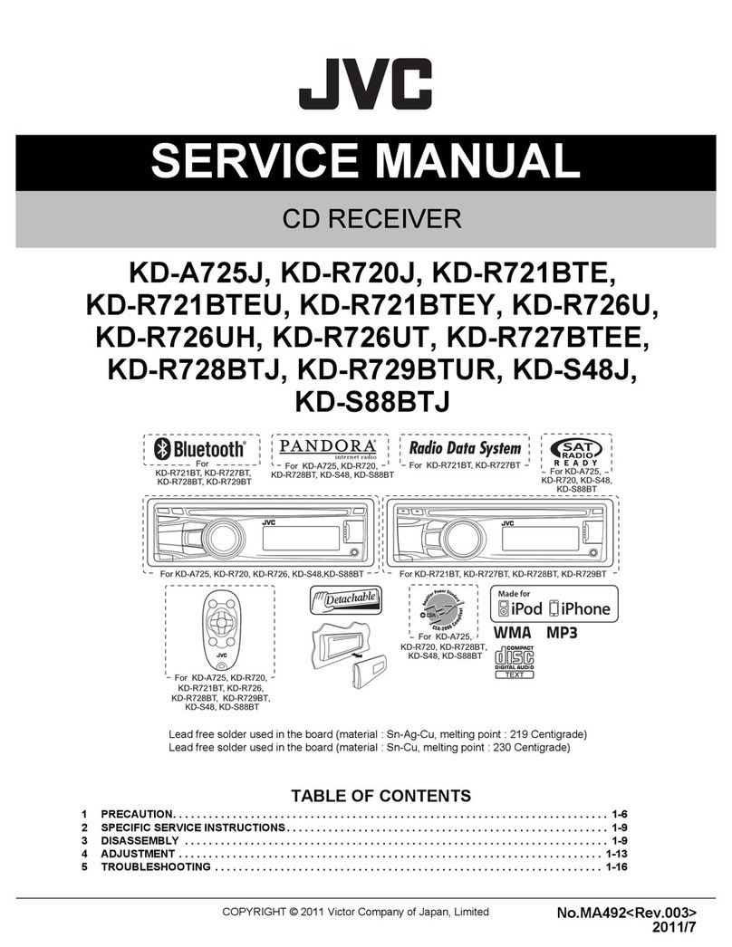 JVC KD-A725J User manual