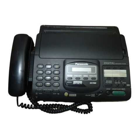 Panasonic KX-F680BX User manual