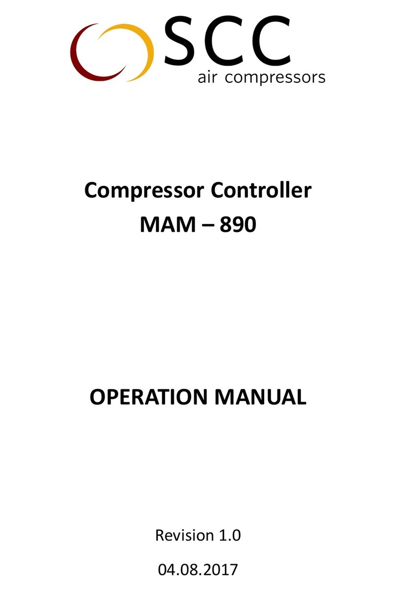SCC MAM - 890 Operation manual